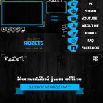Design na twitch pro Rozets